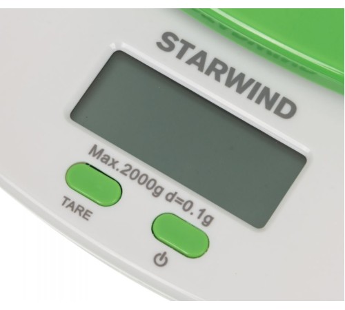 Весы кухонные электронные Starwind SSK2155 макс.вес:2кг зеленый Весы кухонные электронные Starwind SSK2155 макс.вес:2кг зеленый