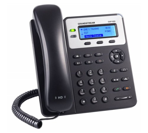 Телефон IP Grandstream GXP-1620 черный