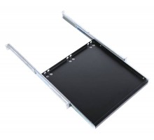 Полка выдвижная для клавиатуры ЦМО ТСВ-К4-9005 1U нагр.:30кг. 19" 455мм черный (упак.:1шт)