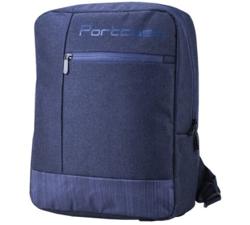 Рюкзак PORTCASE  KBP-132BU (15,6'', синий, полиэстр)