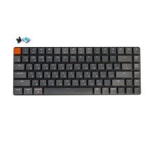 Беспроводная механическая ультратонкая клавиатура Keychron K3, 84 клавиши, RGB подсветка, Blue Switch