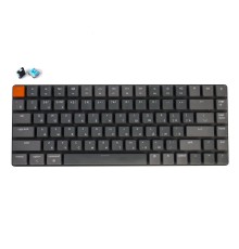 Беспроводная механическая ультратонкая клавиатура Keychron K3, 84 клавиши, RGB подсветка, Blue Switch