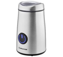 BRAYER 1184BR Кофемолка, 50 г.,Мощн. 150 Вт, нержавеющий корпус, Чаша из нерж.стали, Импульсн.режим