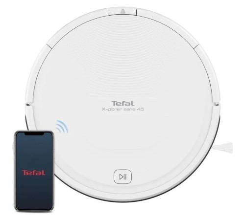 TEFAL RG8227WH Робот-пылесос, контейнер, белый