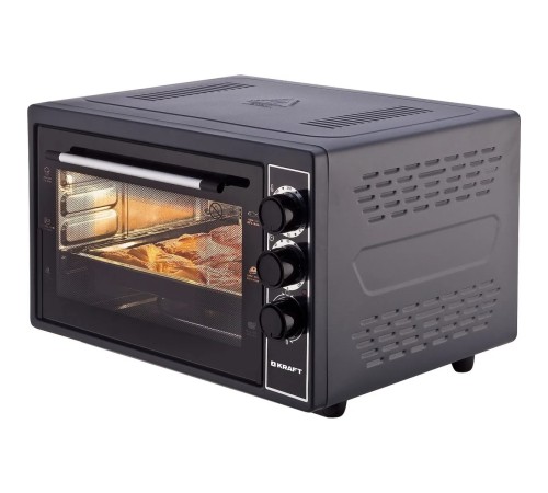 KRAFT KF-MO 3801 BL Мини-печь, 38 л, черный KRAFT KF-MO 3801 BL Мини-печь, 38 л, черный