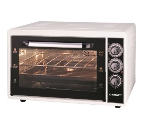 KRAFT KF-MO 3801 W Мини-печь, 38 л, белый KRAFT KF-MO 3801 W Мини-печь, 38 л, белый