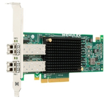Контроллер DELL Emulex LPe31002 Dual Port FC16 Fibre Channel HBA, PCIe Full Height, Customer Kit, V2 (including FC16 trancievers x 2) (540-BDHR)