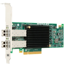 Контроллер DELL Emulex LPe31002 Dual Port FC16 Fibre Channel HBA, PCIe Full Height, Customer Kit, V2 (including FC16 trancievers x 2) (540-BDHR)