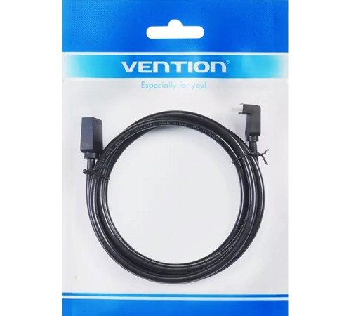Кабель Vention HDMI High speed v2.0 with Ethernet 19M/19M угол 270 - 2м Кабель Vention HDMI(m)/HDMI(m) - 2 м (AAQBH) Кабель Vention HDMI High speed v2.0 with Ethernet 19M/19M угол 270 - 2м Кабель Vention HDMI(m)/HDMI(m) - 2 м (AAQBH)