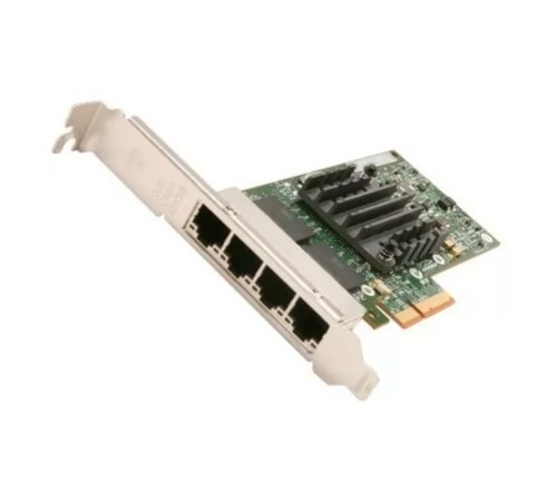 INTEL E1G44HTBLK/HTG1P20 Сетевая карта I340-T4 (PCI Express, 4-Ports, 10/100/1000Base-T, 1000Mbps, Gigabit Ethernet) (904267/904223/904198)