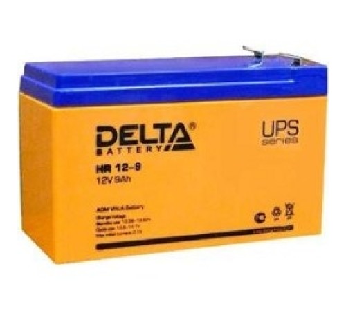 Delta HR 12-9 (9 А\ч, 12В) свинцово- кислотный  аккумулятор