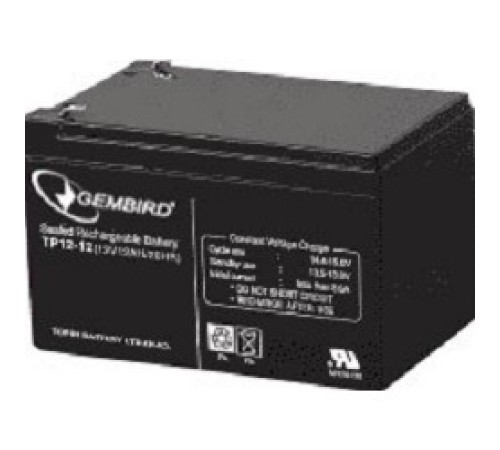 Gembird/Energenie Аккумулятор для Источников Бесперебойного Питания BAT-12V12AH Gembird/Energenie Аккумулятор для Источников Бесперебойного Питания BAT-12V12AH
