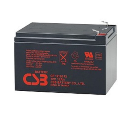 CSB Батарея GP12120 (12V/12Ah)  F2