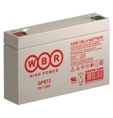 WBR Батарея GP672 (6V/7,2Ah)