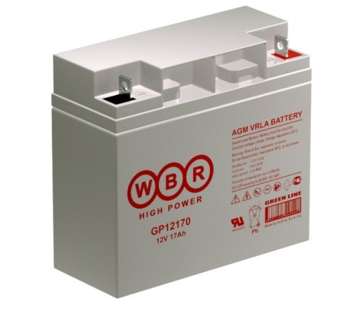 WBR Батарея GP12170 (12V/18Ah) WBR Батарея GP12170 (12V/18Ah)