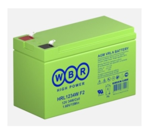 WBR Батарея HRL1234W (12V/9Ah) WBR Батарея HRL1234W (12V/9Ah)
