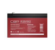 CBR Аккумуляторная VRLA батарея CBT-HR1234W-F2 (12В 8Ач), клеммы F2
