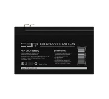 CBR Аккумуляторная VRLA батарея CBT-GP1272-F1 (12В 7.2Ач), клеммы F1