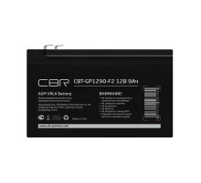 CBR Аккумуляторная VRLA батарея CBT-GP1290-F2 (12В 9Ач), клеммы F2