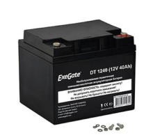 Exegate EX282976RUS Аккумуляторная батарея DT 1240 (12V 40Ah, под болт М5)