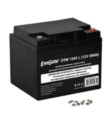 Exegate EX282977RUS Аккумуляторная батарея DTM 1240 L (12V 40Ah, под болт М5)