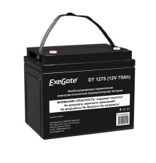 Exegate EX282983RUS Аккумуляторная батарея DT 1275 (12V 75Ah, под болт М6)