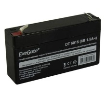 Exegate EX285770RUS Аккумуляторная батарея DT 6015 (6V 1.5Ah, клеммы F1)
