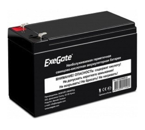 Exegate EX285658RUS Аккумуляторная батарея HRL 12-7.2 (12V 7.2Ah, 1227W, клеммы F2) Exegate EX285658RUS Аккумуляторная батарея HRL 12-7.2 (12V 7.2Ah, 1227W, клеммы F2)