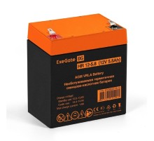 Exegate EX285951RUS Аккумуляторная батарея ExeGate HR 12-5.8 (12V 5.8Ah 1223W, клеммы F2)