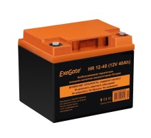 Exegate EX282979RUS Аккумуляторная батарея ExeGate HR 12-40 (12V 40Ah, под болт М6)