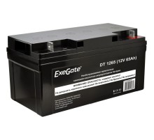 Exegate EX282980RUS Аккумуляторная батарея ExeGate DT 1265 (12V 65Ah, под болт М6)