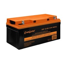 Exegate EX282982RUS Аккумуляторная батарея ExeGate HR 12-65 (12V 65Ah, под болт М6)