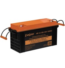 Exegate EX282989RUS Аккумуляторная батарея ExeGate HR 12-120 (12V 120Ah, под болт М8)