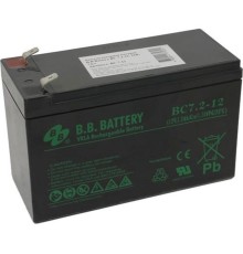 B.B. Battery Аккумулятор BC 7.2-12  (12V 7,2Ah)