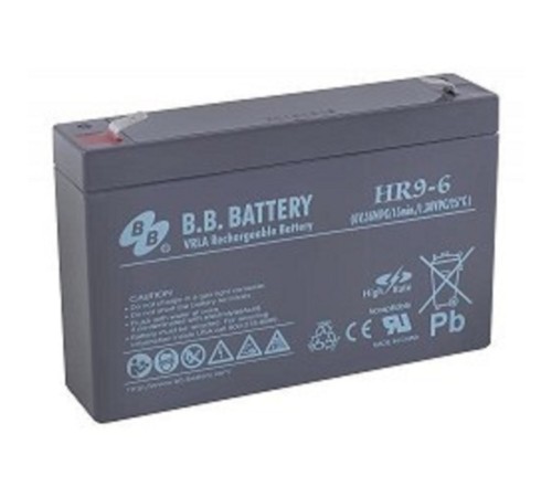 B.B. Battery Аккумулятор HR 9-6 (6V 9(8)Ah)