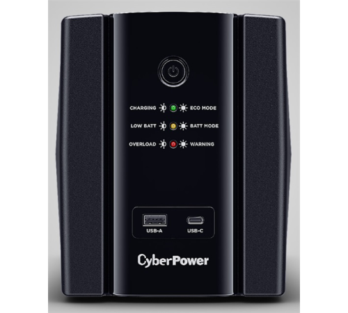CyberPower UT1500EG ИБП {Line-Interactive, Tower, 1500VA/900W USB/RJ11/45/USB charger A/C (4 EURO) NEW}