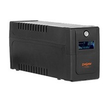 Exegate EP285568RUS ИБП ExeGate Power Smart ULB-650.LCD.AVR.EURO <650VA/360W, LCD, AVR, 2 евророзетки, Black>