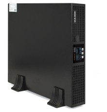 Exegate EP285647RUS ИБП On-line ExeGate PowerExpert ULS-2000.LCD.AVR.C13.USB.RS232.SNMP.2U <2000VA/2000W, On-Line, PF=1, LCD, 6*IEC-C13, RS232, USB, SNMP-slot, Rackmount 2U/Tower, Black>