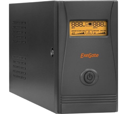 Exegate EP285478RUS ИБП ExeGate Power Smart ULB-850.LCD.AVR.EURO.RJ.USB <850VA/480W, LCD, AVR, 2 евророзетки, RJ45/11, USB, Black> Exegate EP285478RUS ИБП ExeGate Power Smart ULB-850.LCD.AVR.EURO.RJ.USB <850VA/480W, LCD, AVR, 2 евророзетки, RJ45/11, USB, Black>