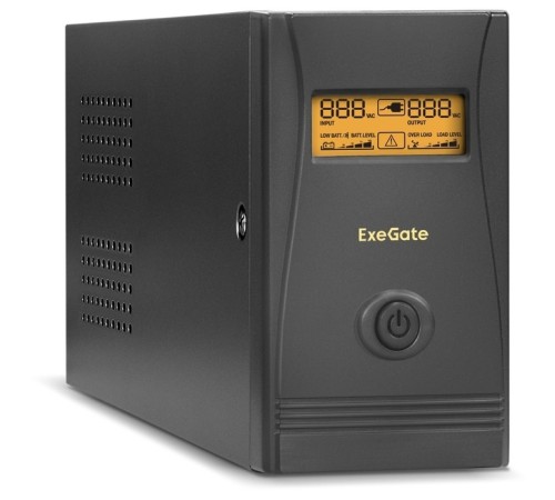 Exegate EP285479RUS ИБП ExeGate Power Smart ULB-850.LCD.AVR.EURO.RJ <850VA/480W, LCD, AVR, 2 евророзетки, RJ45/11, Black> Exegate EP285479RUS ИБП ExeGate Power Smart ULB-850.LCD.AVR.EURO.RJ <850VA/480W, LCD, AVR, 2 евророзетки, RJ45/11, Black>