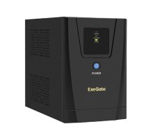 Exegate EX292802RUS ИБП ExeGate SpecialPro UNB-1600.LED.AVR.2SH.3C13.USB <1600VA/950W, LED, AVR, 2*Schuko+3*C13, USB,съемн.кабель, металлический корпус, Black>