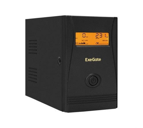 Exegate EX292776RUS ИБП ExeGate Power Smart ULB-800.LCD.AVR.2SH <800VA/480W, LCD, AVR, 2*Schuko, металлический корпус, Black> Exegate EX292776RUS ИБП ExeGate Power Smart ULB-800.LCD.AVR.2SH <800VA/480W, LCD, AVR, 2*Schuko, металлический корпус, Black>