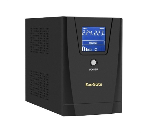 Exegate EX292795RUS ИБП ExeGate SpecialPro Smart LLB-1200.LCD.AVR.2SH.3C13 <1200VA/750W, LCD, AVR, 2*Schuko+3*C13, съемн.кабель, металлический корпус, Black> Exegate EX292795RUS ИБП ExeGate SpecialPro Smart LLB-1200.LCD.AVR.2SH.3C13 <1200VA/750W, LCD, AVR, 2*Schuko+3*C13, съемн.кабель, металлический корпус, Black>