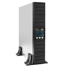 Exegate EX293048RUS ИБП On-line ExeGate PowerExpert ULS-1000.LCD.AVR.1SH.2C13.USB.RS232.SNMP.2U <1000VA/1000W, On-Line, PF=1, LCD, 1*Schuko+2*C13 , RS232, USB, SNMP-slot, Rackmount 2U/Tower, металличе
