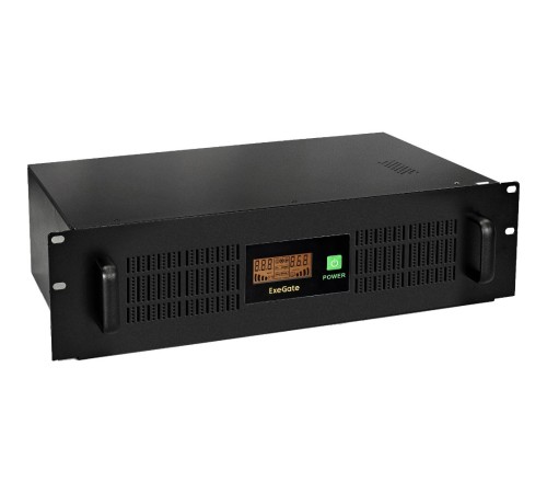 Exegate EX293850RUS ИБП ExeGate ServerRM UNL-1000.LCD.AVR.2SH.3C13.USB.2U <1000VA/650W, Color LCD, AVR, 2*Schuko+3*C13, USB, 2U, установка в стойку, Black> Exegate EX293850RUS ИБП ExeGate ServerRM UNL-1000.LCD.AVR.2SH.3C13.USB.2U <1000VA/650W, Color LCD, AVR, 2*Schuko+3*C13, USB, 2U, установка в стойку, Black>
