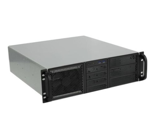 Procase RE306-D3H9-C-48 Корпус 3U server case,3x5.25+9HDD,черный,без блока питания,глубина 480мм,MB CEB 12"x10.5"