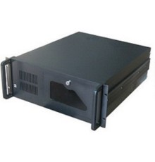 Procase B430L-B-0 черный {4U глубина 540мм, внешн 3x5.25, внутр 8xHDD, MB 12"x13",без Б/П PS2}