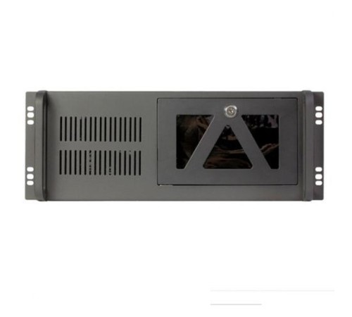 Procase B441-B-0 черный {4U глубина 450мм, внешн 2x5.25, 1x3.5, внутр 7xHDD, MB 12"x9,6", без Б/П PS2}