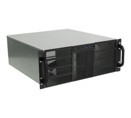 Procase RE411-D11H0-E-55 Корпус 4U server case,11x5.25+0HDD,черный,без блока питания,глубина 550мм,MB EATX 12"x13"
