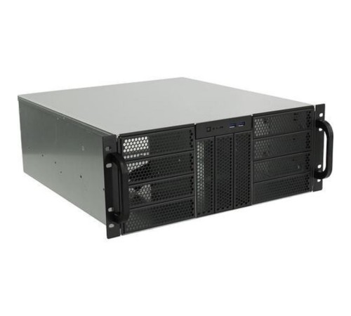 Procase RE411-D2H15-C-48 Корпус 4U server case,2x5.25+15HDD,черный,без блока питания,глубина 480мм,MB CEB 12"x10,5"